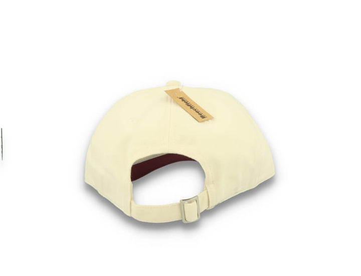 Contrast Peak Leisure Cap Natural/Burgundy