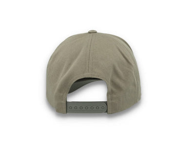 5-Panel Curved Classic Snapback Grey - 7707