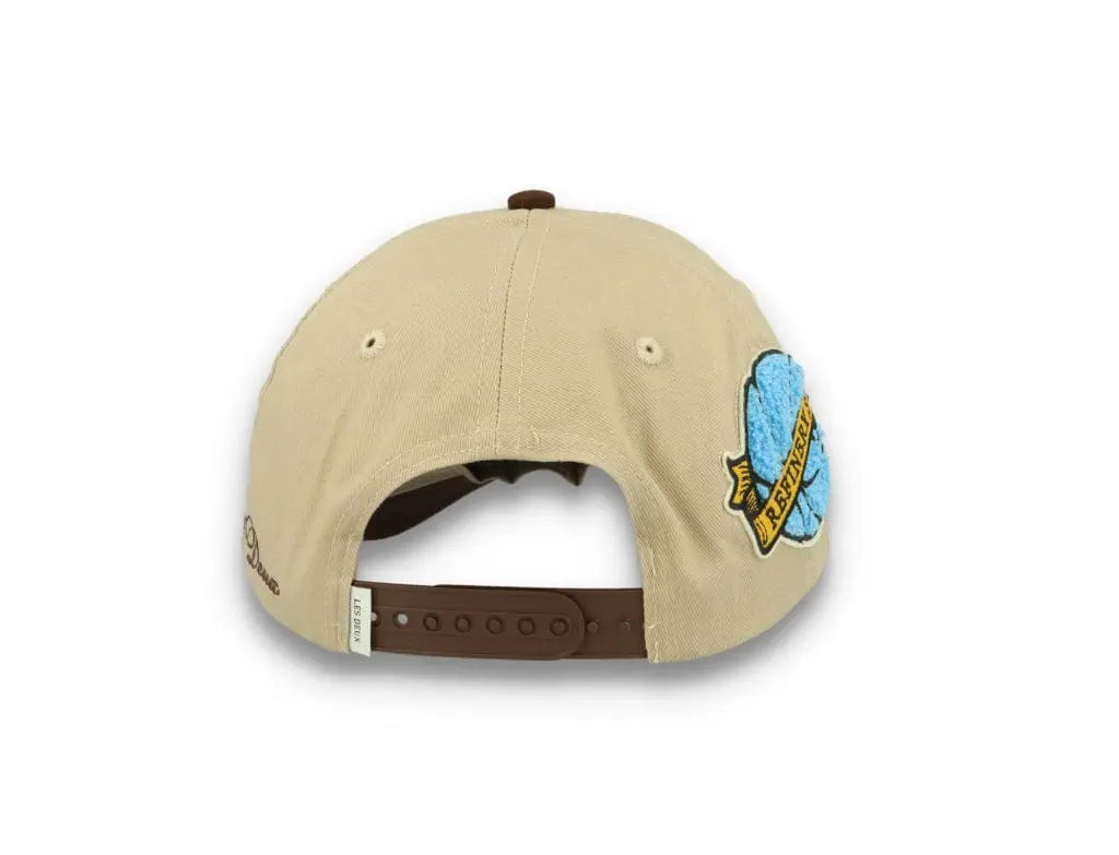 Encore Varsity Cap Light Desert Sand/Coffee Brown - LOKK