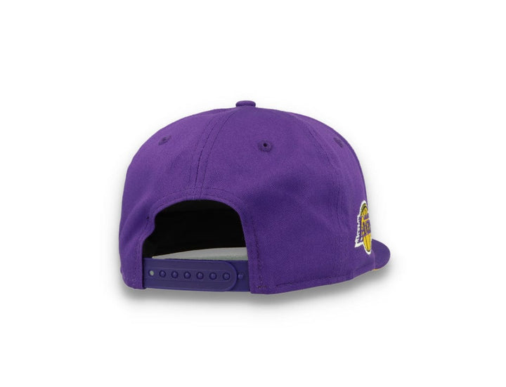 9FIFTY Flower Wordmark Los Angeles Lakers Purple - LOKK