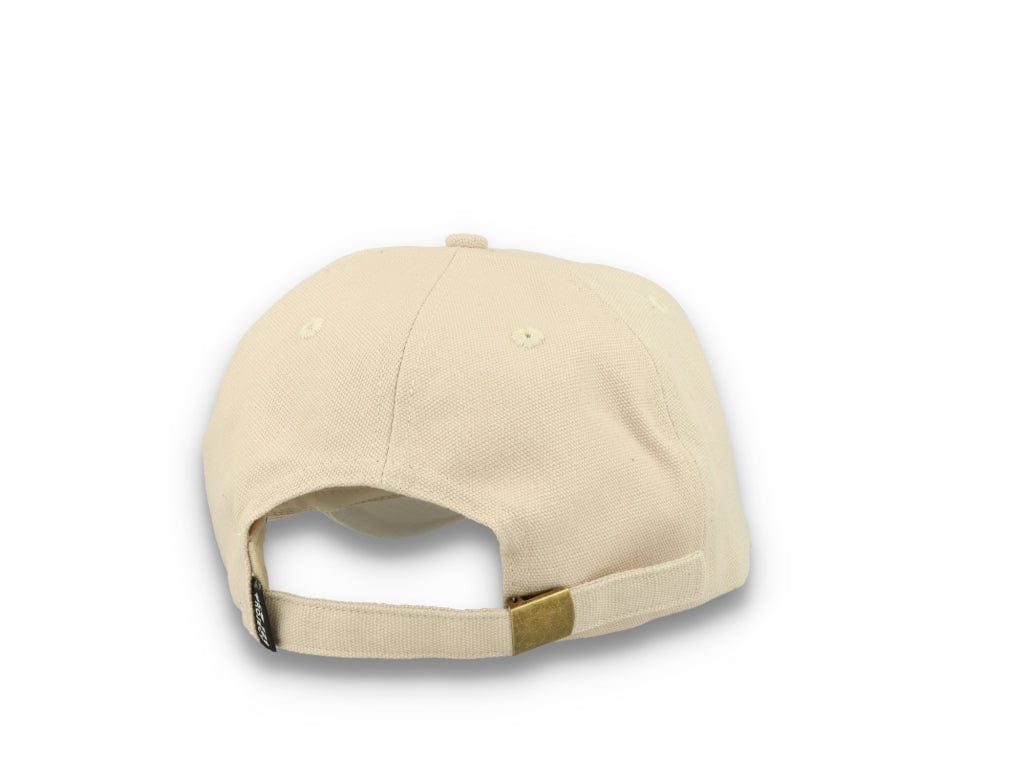 121 Heavy Duty Canvas Dad Hat Ecru - LOKK