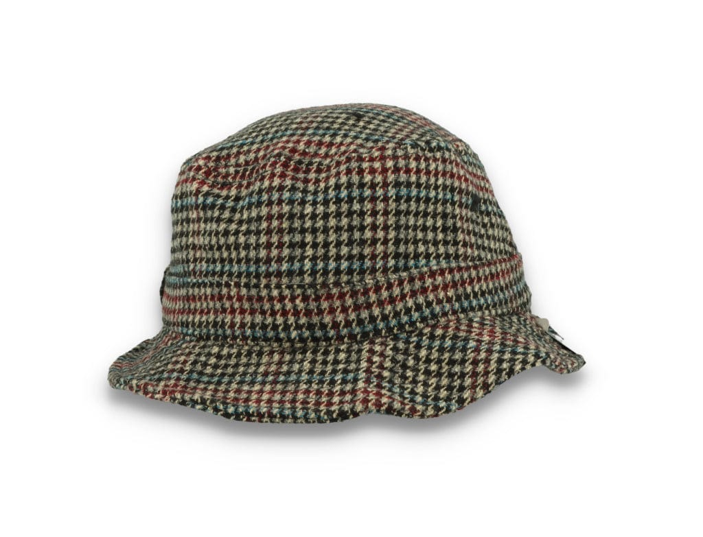 Check Bucket Hat Brown - LOKK