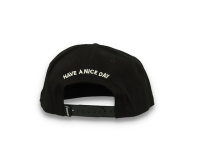Dark Web 5-Panel Hat Black