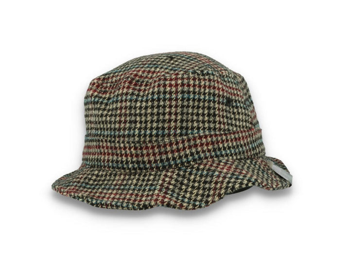 Check Bucket Hat Brown - LOKK