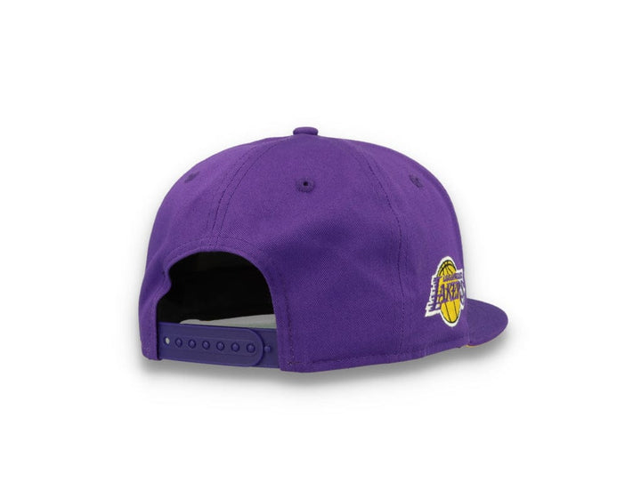 9FIFTY Flower Wordmark Los Angeles Lakers Purple - LOKK