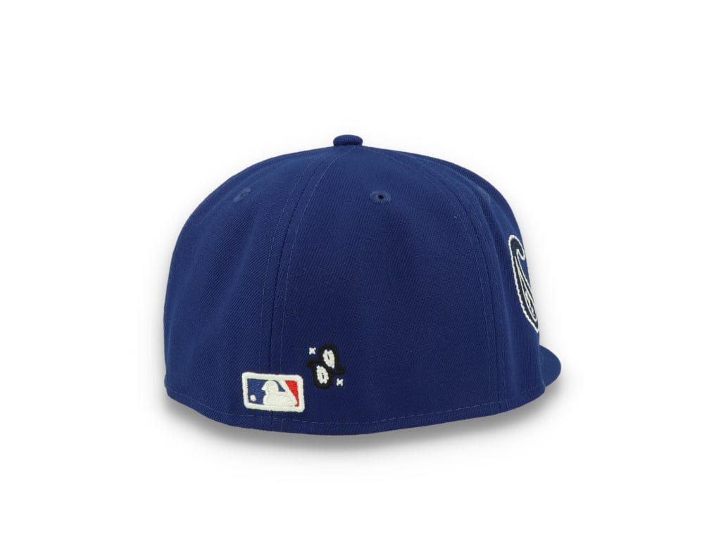 59FIFTY MLB All Over Print Paisley Los Angeles Dodgers Team/White - LOKK