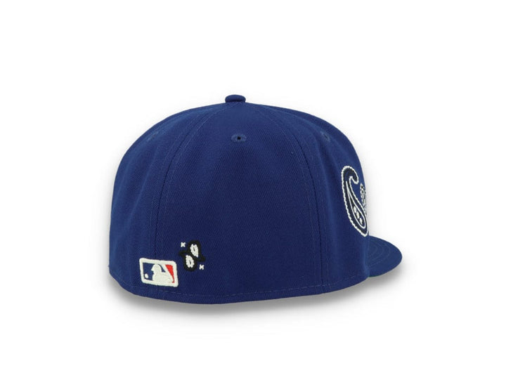 59FIFTY MLB All Over Print Paisley Los Angeles Dodgers Team/White - LOKK