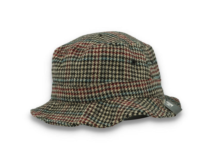 Check Bucket Hat Brown - LOKK