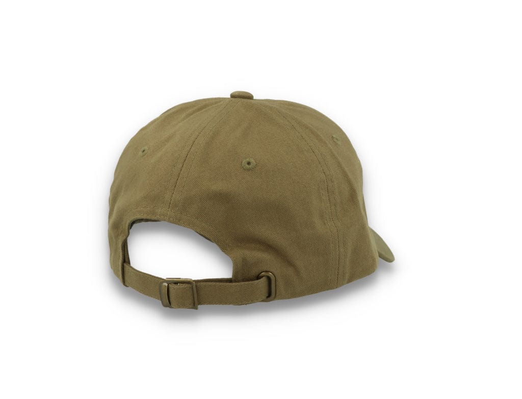 Flexfit Strap Cap 6245PT Peached Cotton Twill Loden Green - LOKK