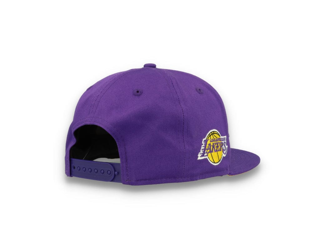 9FIFTY Flower Wordmark Los Angeles Lakers Purple - LOKK