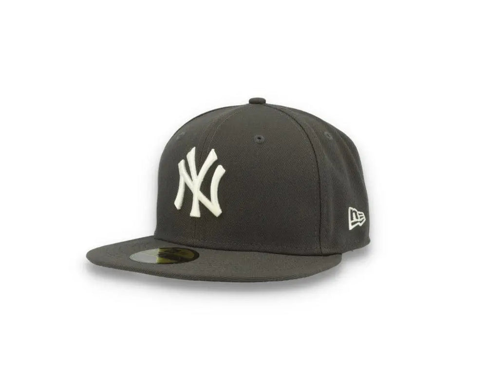 59FIFTY MLB Basic NY Yankees Graphite/White - LOKK