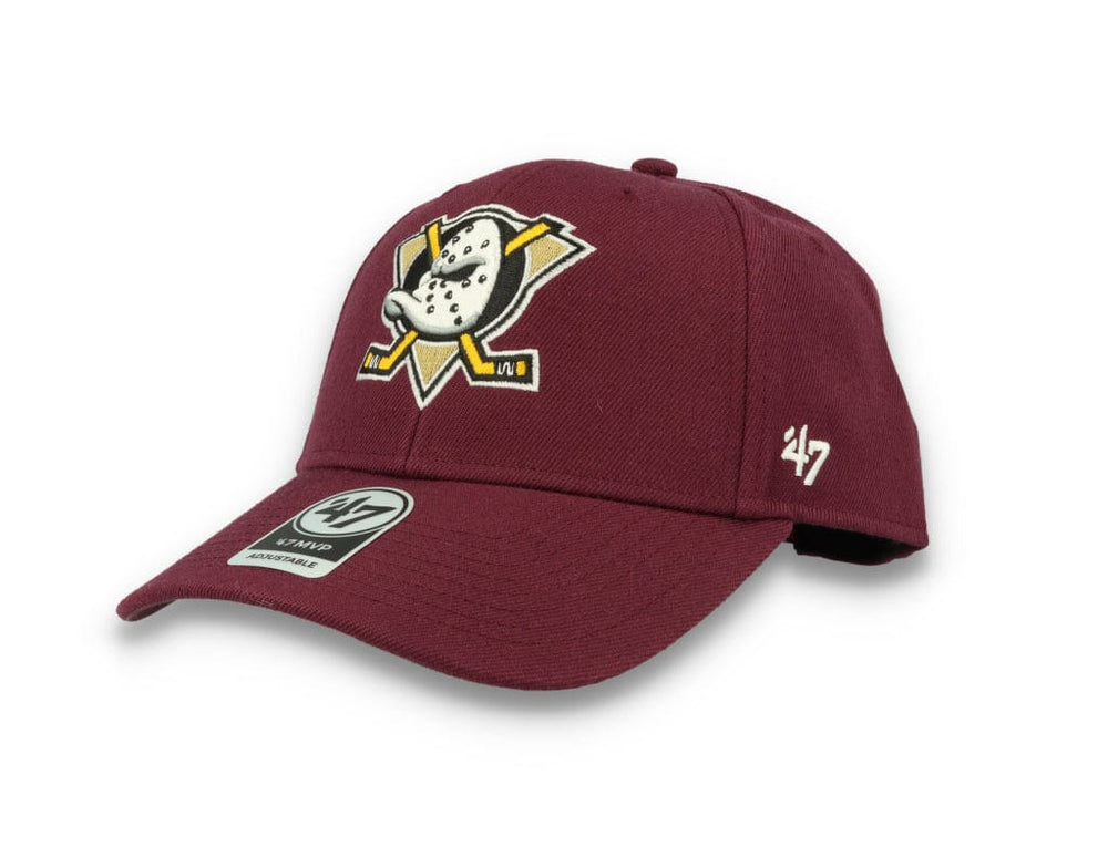 47 Mvp Snapback Anaheim Ducks Plum - LOKK