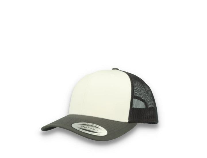 Retro Trucker Dark Grey/White/Dark Grey Flexfit 6606CF