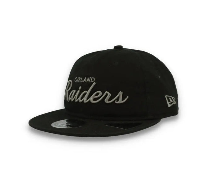 9FIFTY NFL Retro Crown Las Vegas Raiders Black - LOKK