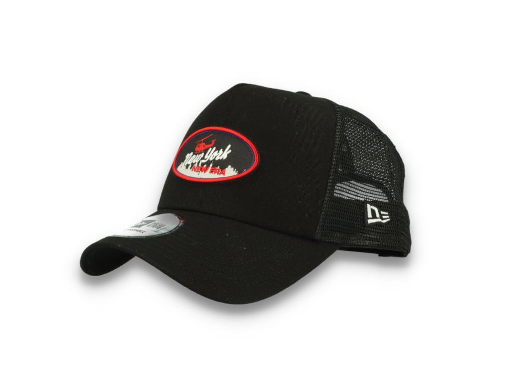 Oval State Trucker New Era Black