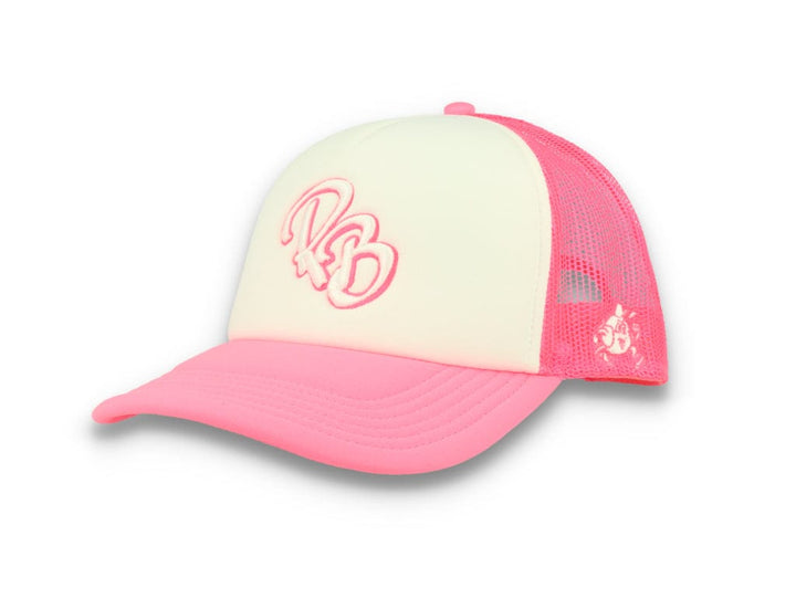 LOKK X RADIO BORGEN Trucker Pink/White - LOKK