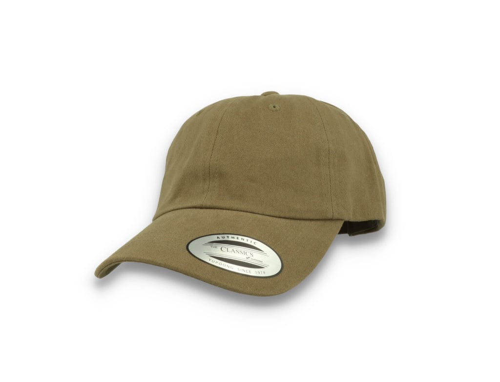 Flexfit Strap Cap 6245PT Peached Cotton Twill Loden Green - LOKK