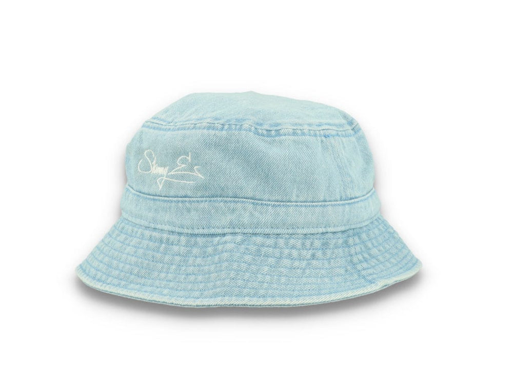 Skinny E Bucket Hat Light Denim - LOKK