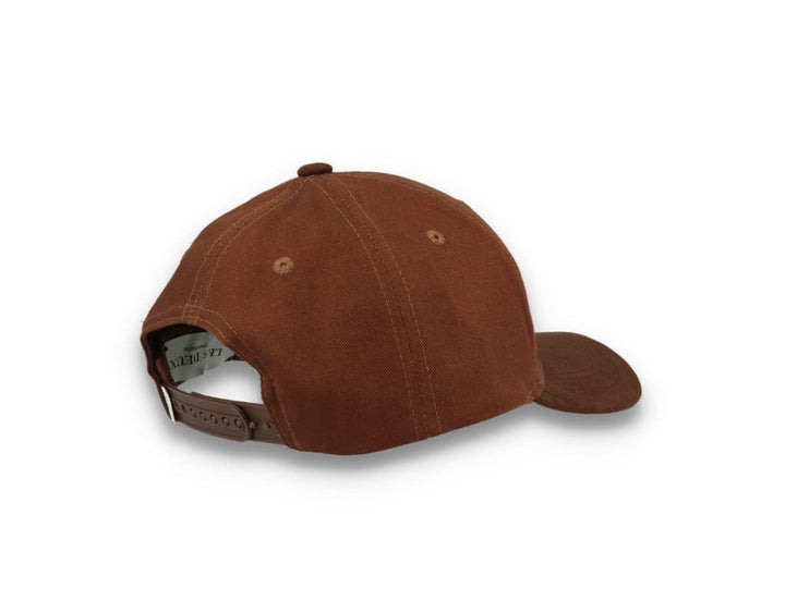Baseball Cap Suede II Coffee Brown - LOKK