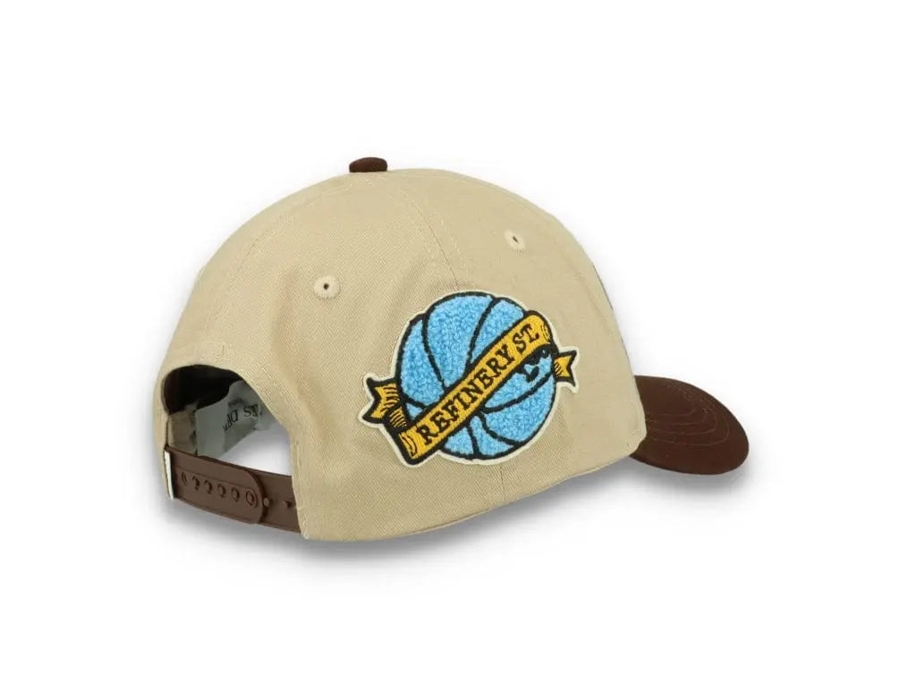 Encore Varsity Cap Light Desert Sand/Coffee Brown - LOKK