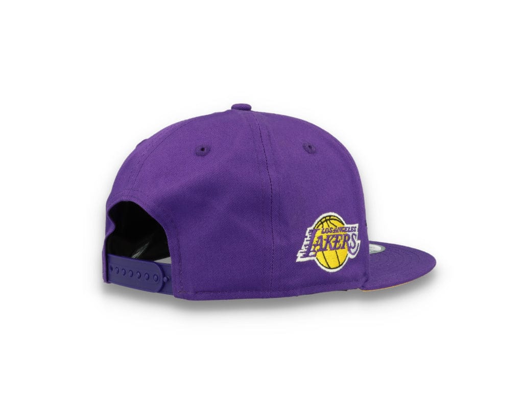 9FIFTY Flower Wordmark Los Angeles Lakers Purple - LOKK