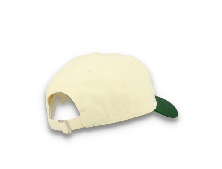 Contrast Peak Leisure Cap Natural/Forest Green