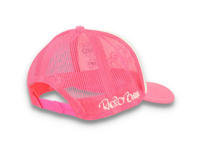 LOKK X RADIO BORGEN Trucker Pink/White - LOKK