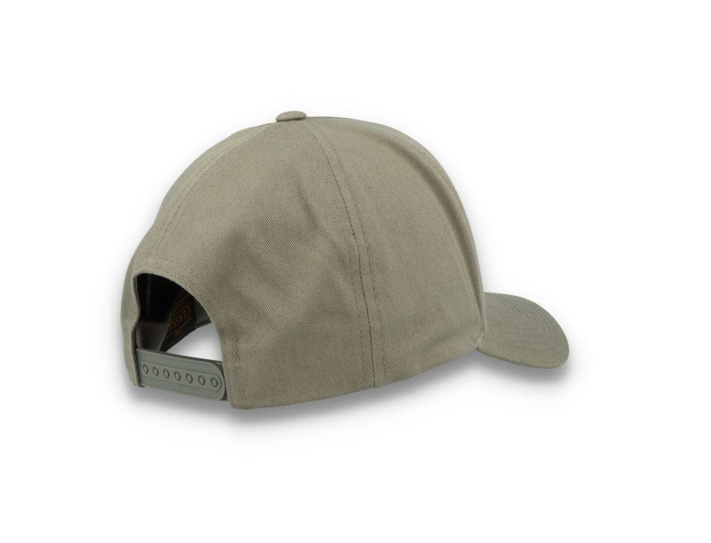 5-Panel Curved Classic Snapback Grey - 7707