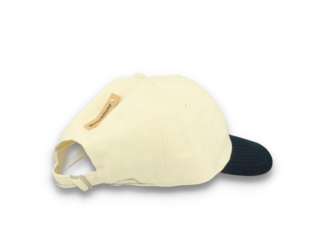 Contrast Peak Leisure Cap Natural/French Navy