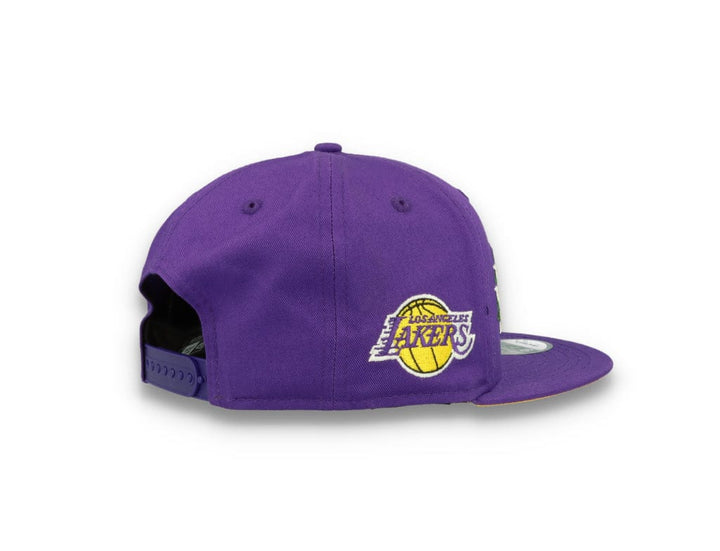 9FIFTY Flower Wordmark Los Angeles Lakers Purple - LOKK