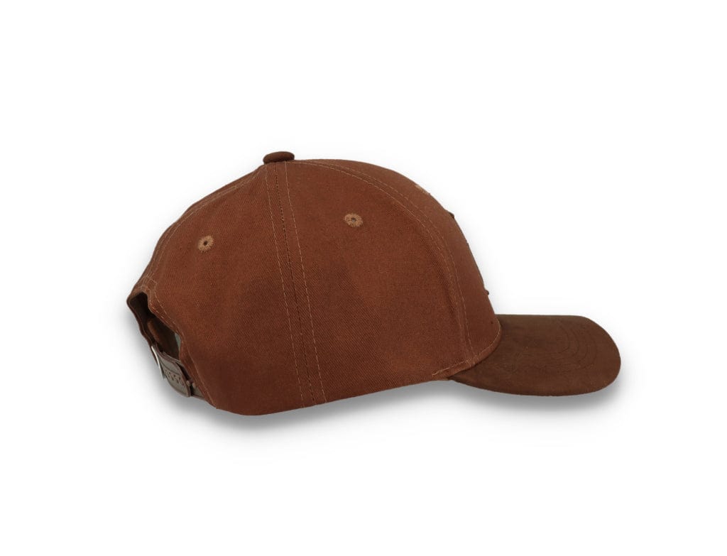 Baseball Cap Suede II Coffee Brown - LOKK