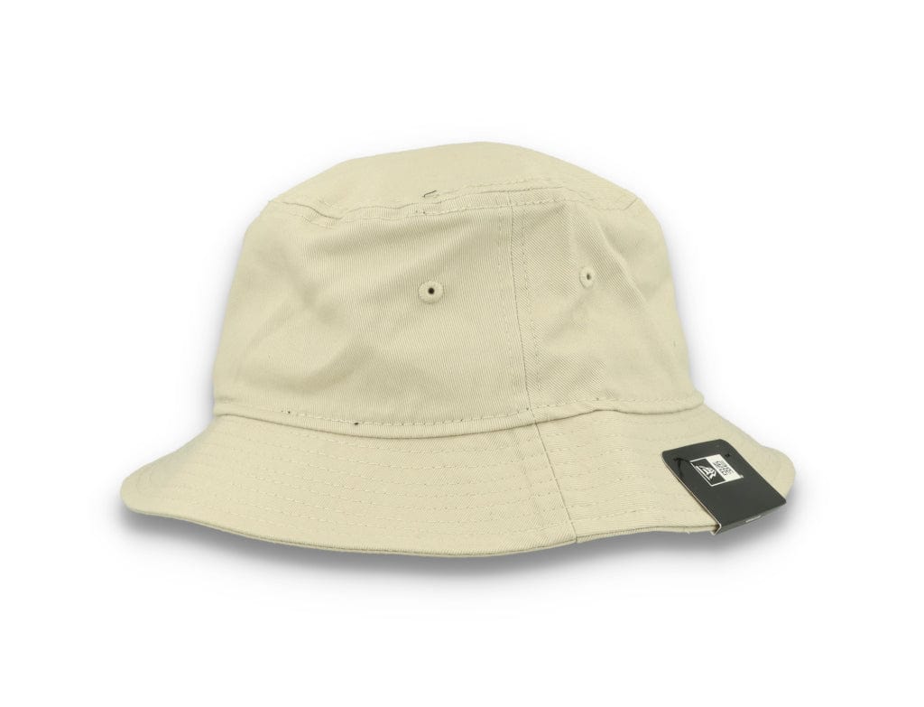 Bucket Hat Essential Tapered New Era Stone/White - LOKK