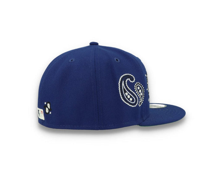 59FIFTY MLB All Over Print Paisley Los Angeles Dodgers Team/White - LOKK