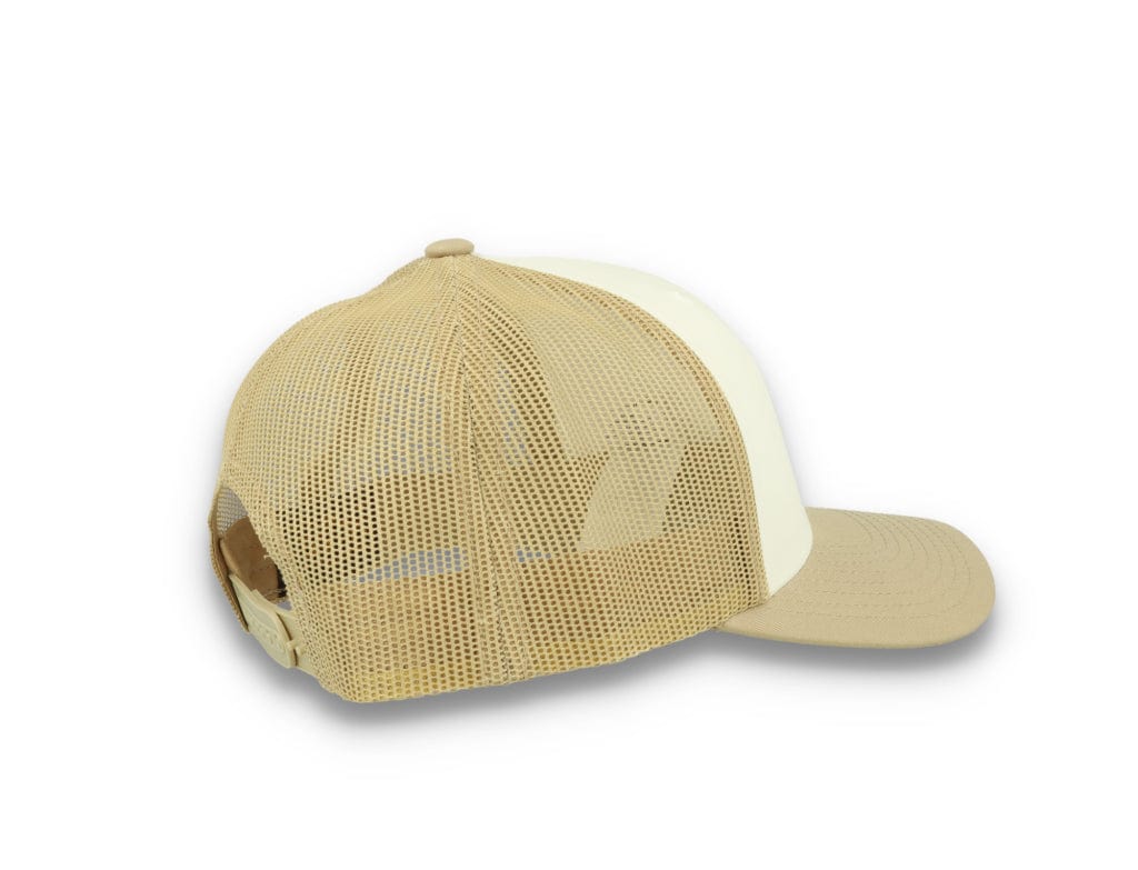 Retro Trucker Dark Khaki/White/Khaki Flexfit 6606CF