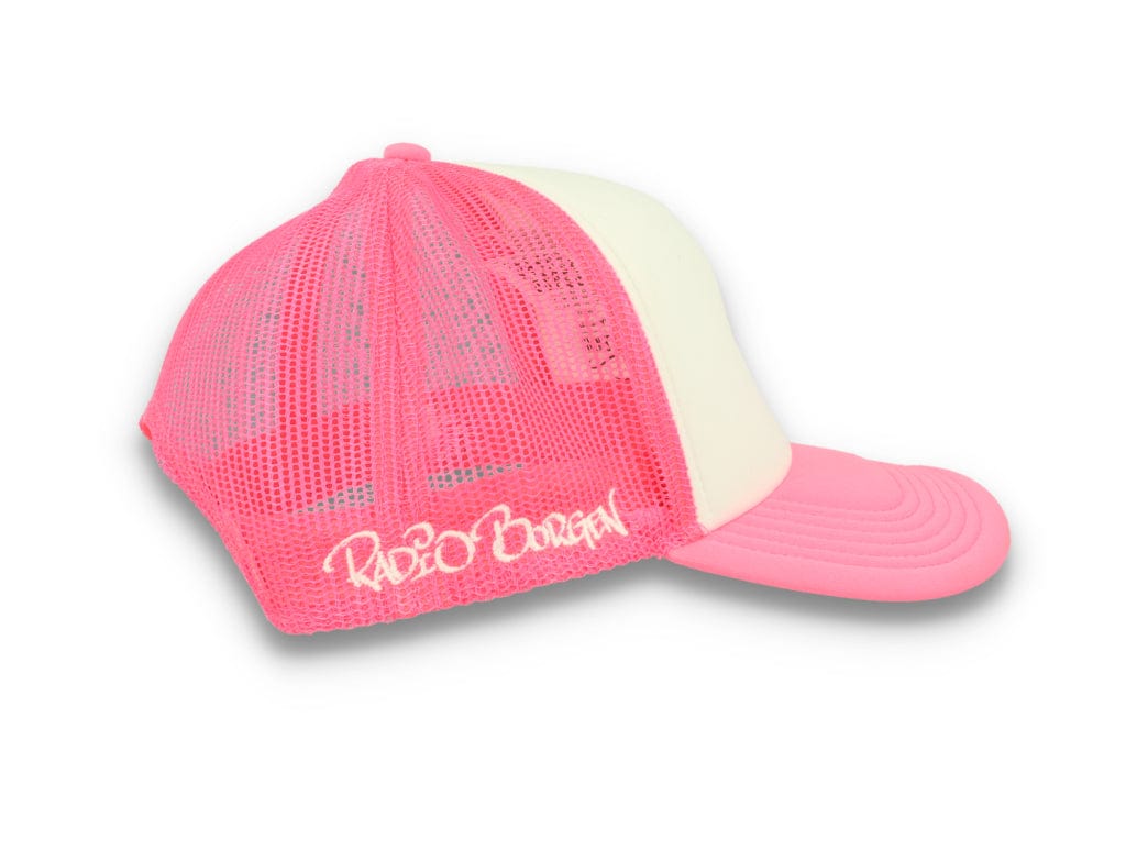 LOKK X RADIO BORGEN Trucker Pink/White - LOKK