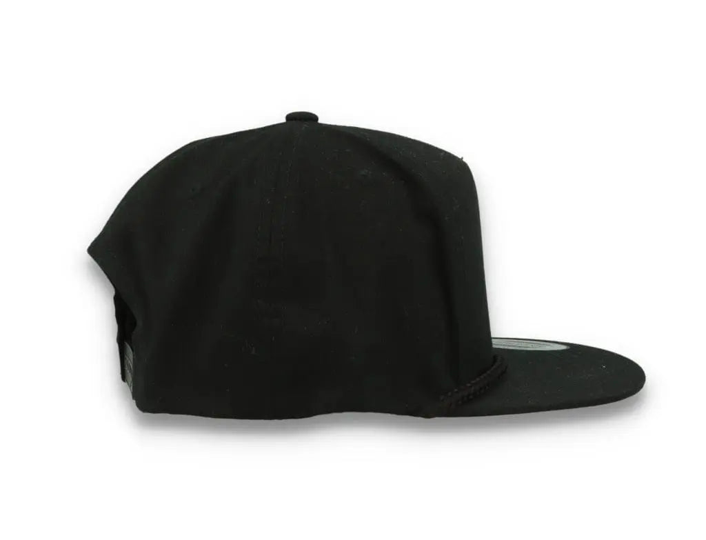 Classic Poplin Golf Cap 6002 Black - LOKK