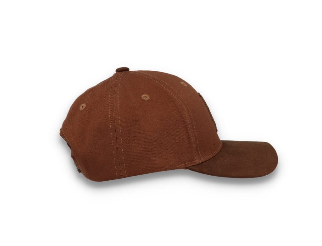 Baseball Cap Suede II Coffee Brown - LOKK