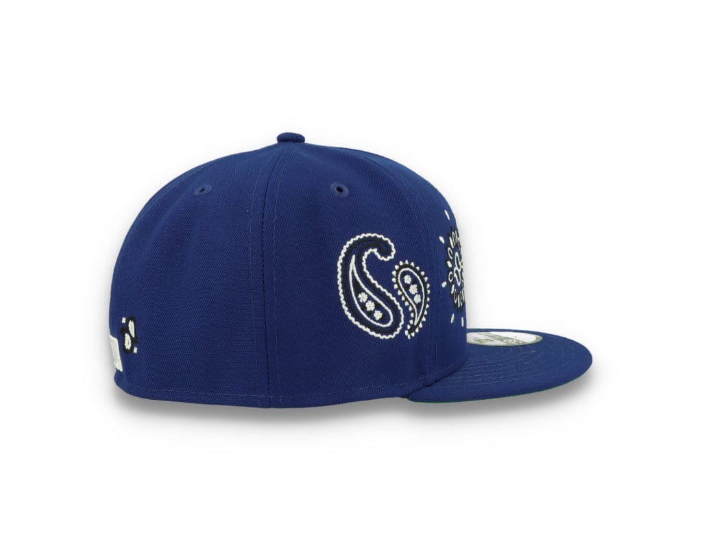 59FIFTY MLB All Over Print Paisley Los Angeles Dodgers Team/White - LOKK