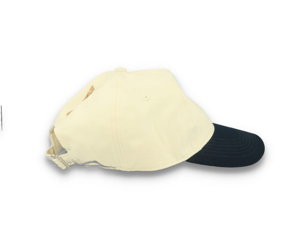 Contrast Peak Leisure Cap Natural/French Navy