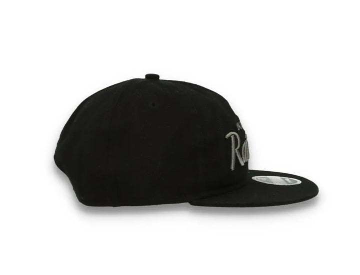 9FIFTY NFL Retro Crown Las Vegas Raiders Black - LOKK