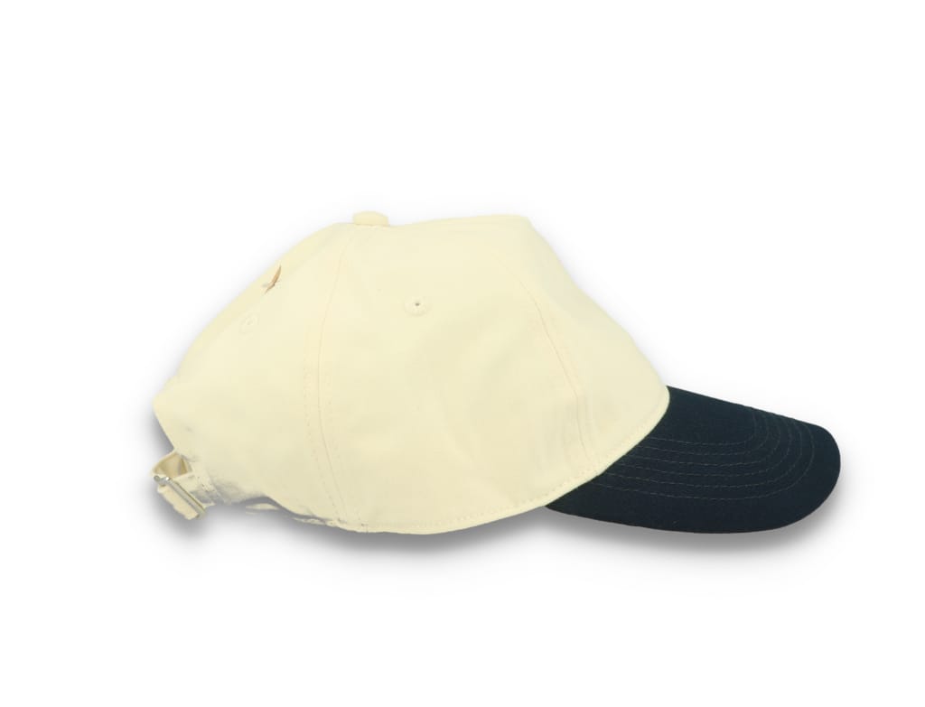 Contrast Peak Leisure Cap Natural/French Navy