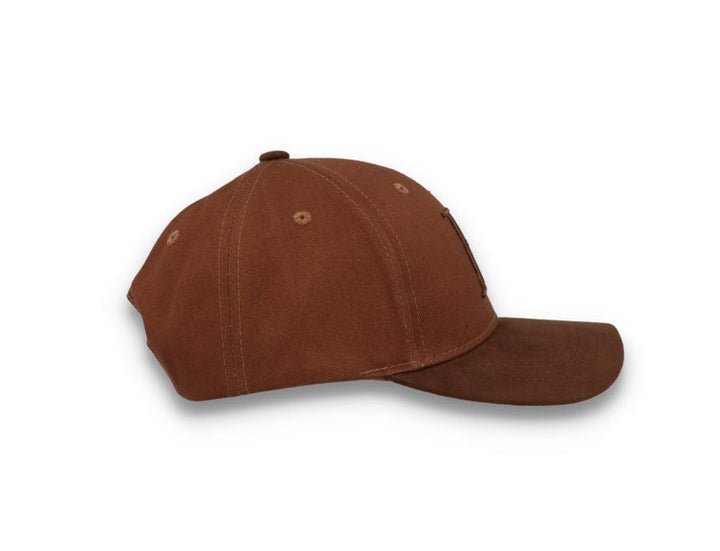 Baseball Cap Suede II Coffee Brown - LOKK