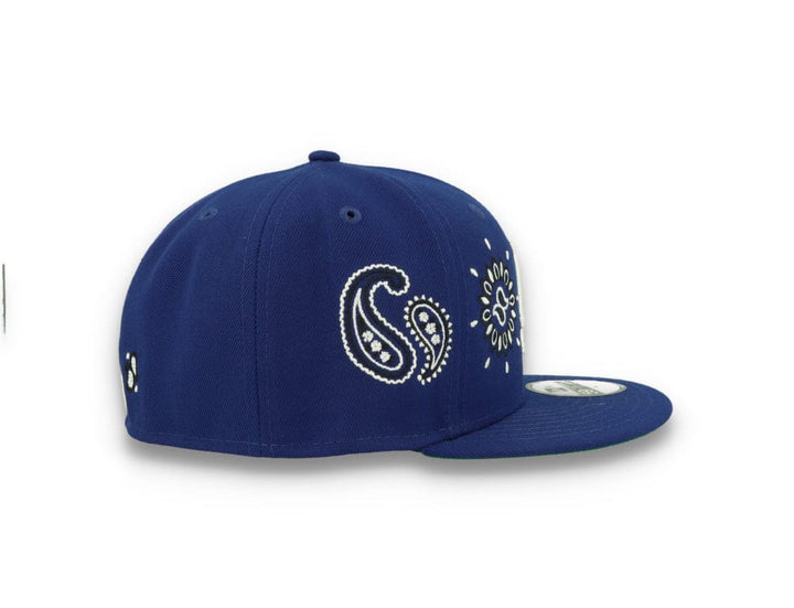 59FIFTY MLB All Over Print Paisley Los Angeles Dodgers Team/White - LOKK