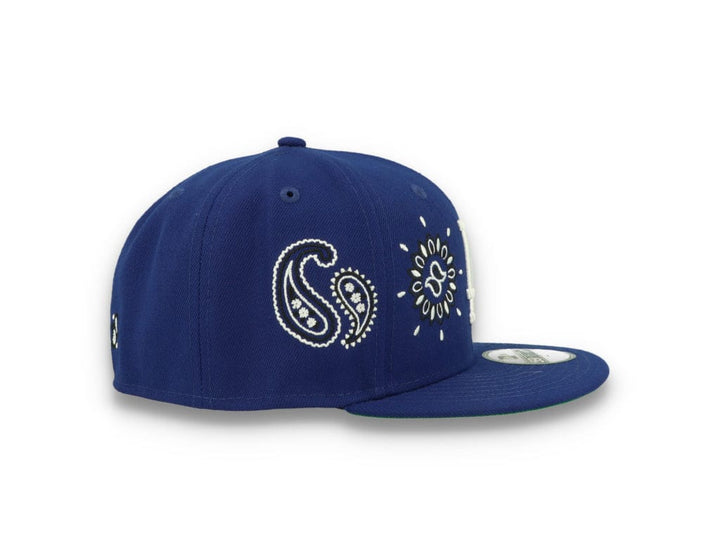 59FIFTY MLB All Over Print Paisley Los Angeles Dodgers Team/White - LOKK