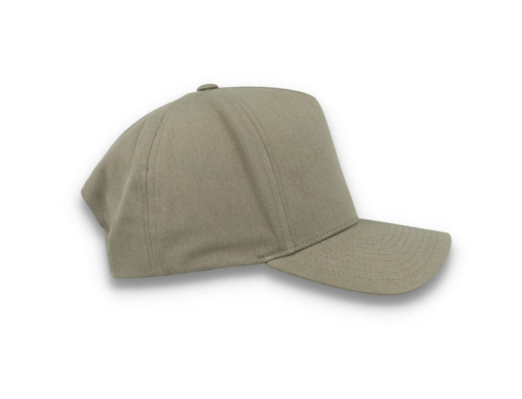 5-Panel Curved Classic Snapback Grey - 7707 - LOKK