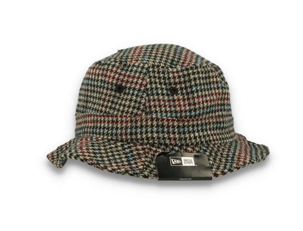 Check Bucket Hat Brown - LOKK