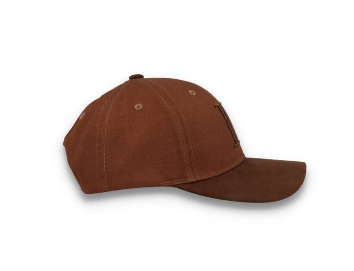 Baseball Cap Suede II Coffee Brown - LOKK