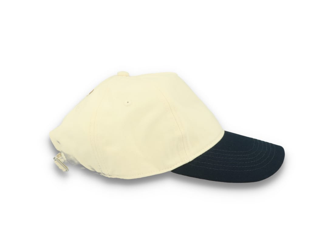 Contrast Peak Leisure Cap Natural/French Navy