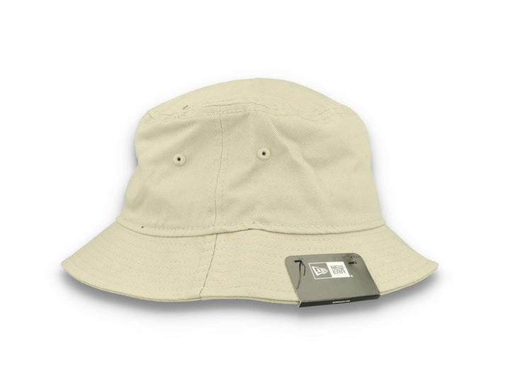 Bucket Hat Essential Tapered New Era Stone/White - LOKK
