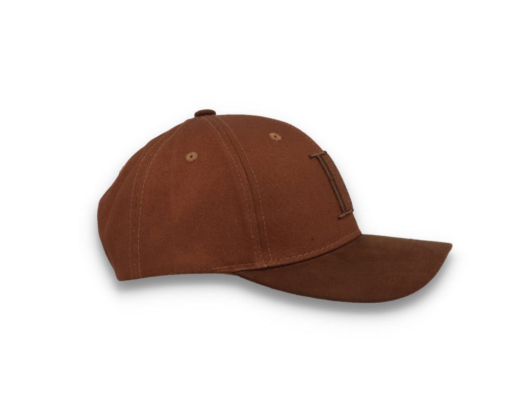 Baseball Cap Suede II Coffee Brown - LOKK